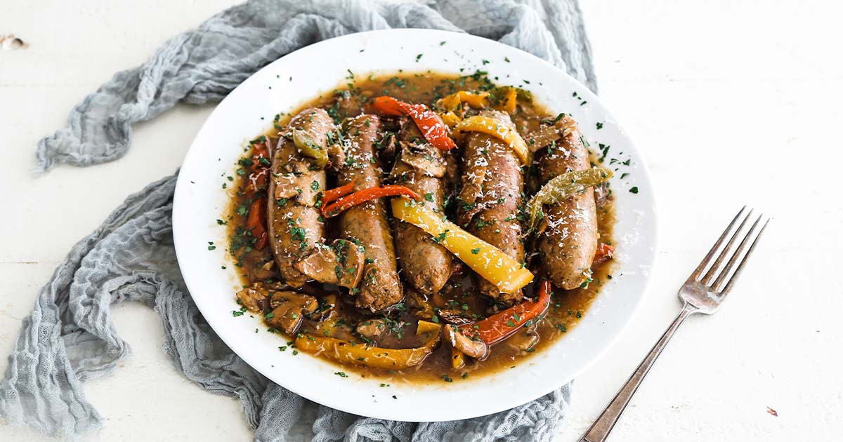 Garlic-Infused Italian Sausage and Peppers: Your New Favorite